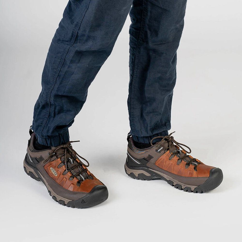 Zapatos de Seguridad Keen Hombre Comprar - Keen Targhee Iii Waterproof  Marrones/Naranjas